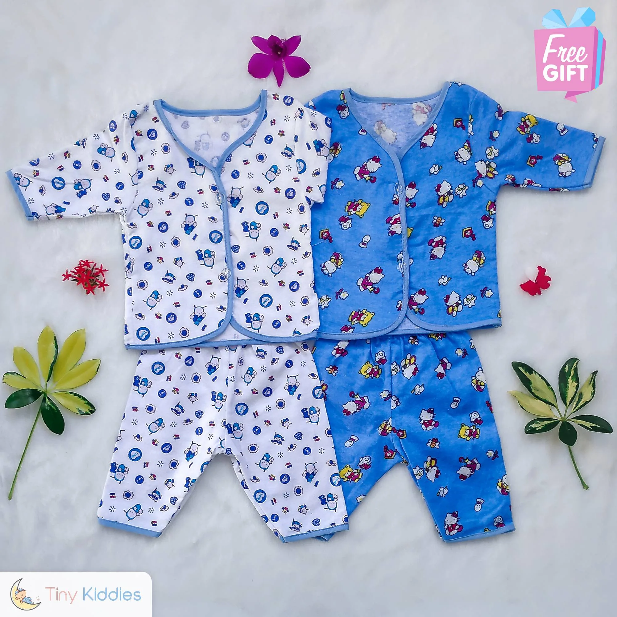 Newborn Baby Flannel Kit - Tiny Kiddies - Sri Lanka