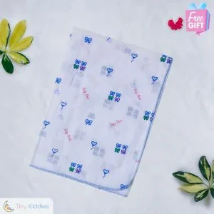 Newborn Baby Nappy Printed - Tiny Kiddies - Sri Lanka